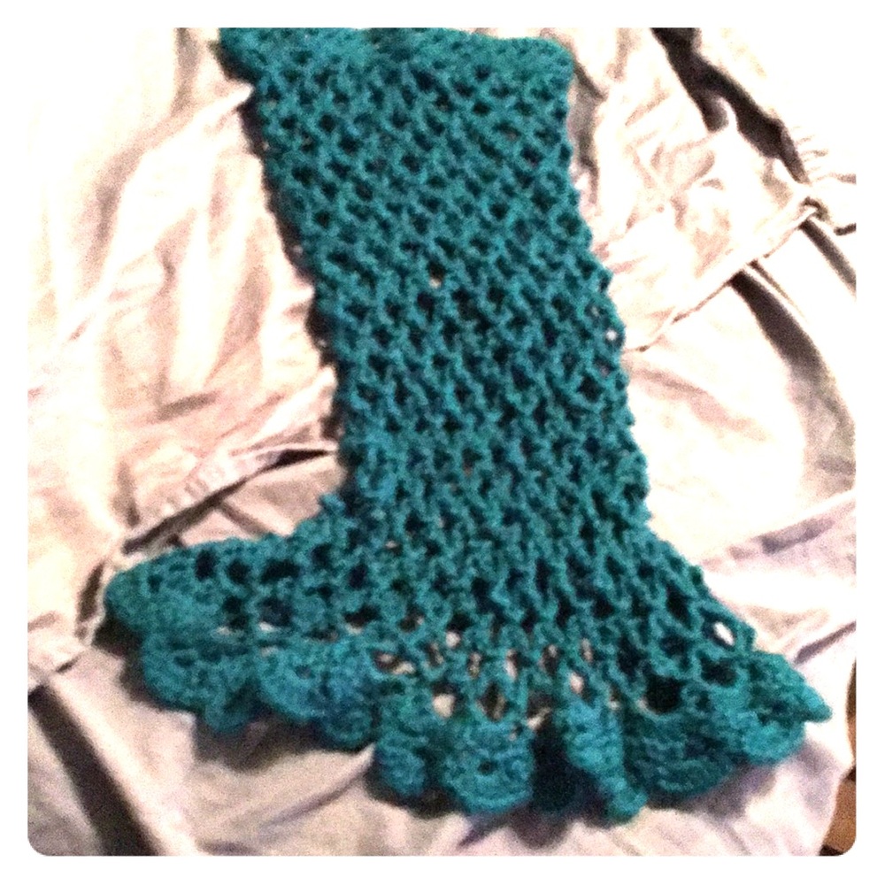 Crochet maxi skirt